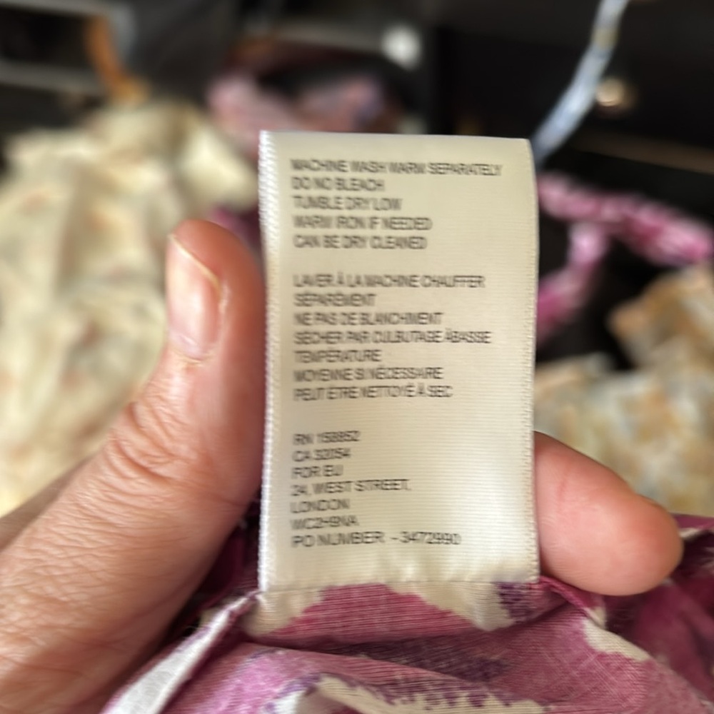 Anthropologie Ro’s Garden Patterned maxi Dress - Picture 7 of 7